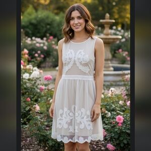 Like New Ark and Company Lace Gorgeous Embroidery Dress